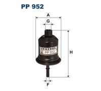 FILTRON PP 952 Fuel filter