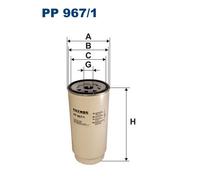 FILTRON PP 967/1 Fuel filter for CASE IH,DAF,GINAF,NEW HOLLAND,SOLARIS,VAN HOOL