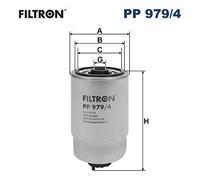 FILTRON PP 979/4 Fuel filter for HYUNDAI,KIA