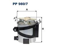 FILTRON PP 980/7 Fuel filter