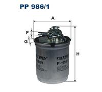 Fits FILTRON PP 986/1 Fuel Filter PP 986/1 Fuel filter fits: SEAT COR ⭐UK Stock⭐