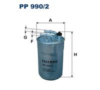 Filtron Fuel Filter PP 990/2 – for Opel/Vauxhall Corsa D 1.3 CDTI Diesel