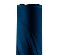 Filumi Velvet Fabric 118Inch (300cm) Wide Dark Blue 10m Length by The metre for Sewing for Dressmaking Material for Curtains Blinds Garments Cushions Upholstery Furniture Covers