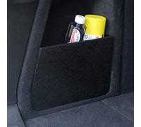 FILUNO 2Pcs Rear Trunk Organizer for BMW X3 G01 X4 G02 2018 2019 2020, Polyurethane Rear Trunk Cargo Organizer Side Divider Board Car Trunk Side Storage Baffle Accessories Black