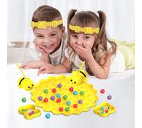 Filvczt Bee Headband Fishing Game, With Fun Magnetic Design, S/L, Magnetic Fishing Game, Bee Bean Picking Toy, Safe And Interactive, For Kids, Boys, Girls, Home, Preschoolers
