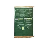 Filvczt Guided Prayer Mat, With Step By Step Layout, 50x90cm, Bilingual Guided Prayer Mat, Soft Praying Guide Rug, Portable And Clear Instructions, For Home, School, Porch, Entryway, Farmhouse