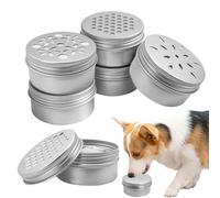 Filvczt Scent Work Training Kit for Dogs | 6 Piece Metal Bite Resistant Container - Pet Scent Work Tins Smell Training Set | for Hunting Backyard Patio Porch Kennel