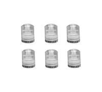 FILWY 70ML Empty Ink Bottle Cap Compatible with L4150 L4160 L6161 and Models 001 002 004 007 110 101 102 103 104 105 106 502 512 522 504(Only Cap 6Pcs)