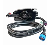 FILWY Outboard Motor Throttle Control 881170a13 Compatible With Remote Control 4000 Side Mount Power Trim 14 Pin 15 Foot Wire Harness