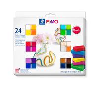 FIMO EFFECT/SOFT/PROFESSIONAL COLOUR PACKS 12 OR 24 BLOCKS