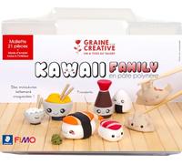 Graine Créative Polymer paste box - My kawaii sushi case