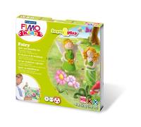 Fimo Kids Form & Play Fairy 7 Parts, clay, Multi-Colour, 15.5 x 15.6 x 2.2 cm