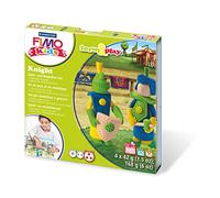 Fimo Kids Form & Play Knight 7 Parts, clay, Multi-Colour, 15.5 x 15.6 x 2.2 cm