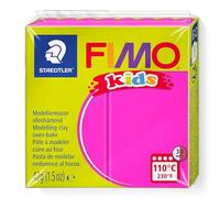 Fimo Kids Modelling Clay, Bright Pink, 42 g Pink Pack of 1