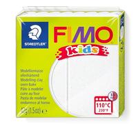 Fimo Kids Modelling Clay, Glitter White, 42 g