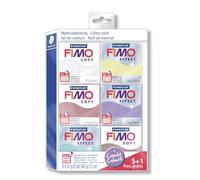 Fimo Polymer Clay Candy Colour Box, 6 x 57 g / 8023 2, Sculpting Kit