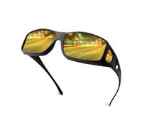 FIMOSON Fit Over Glasses Sunglasses for Men Women, Wrap Around Polarized UV400 Protection Sunglasses Grey Lens Sun Glasses