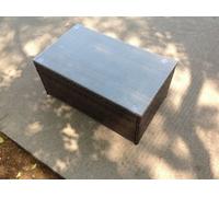 Fimous Rattan Oblong Rectangular Tea Coffee Table Outdoor Garden Furniture Patio Furniture Dark Brown Mixed