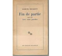 Fin De Partie by Beckett, Samuel (1978) Mass Market Paperback