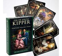 FIN DE Siècle SIECLE KIPPER Fortune Telling 39 Cards Deck Oracle Cards Deck Ciro Marchetti Esoteric Game New Ciro Marchetti Family Party Fun Cards Games