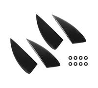 Fin for Paddle Board, Pack of 4 Paddleboard Replacement Splitters, Pool Surfboard Fins, for Snorkelling, Diving, Kayaking, at the Lake, Swimming Pool, Travel, Swimming, in