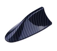 Fin Roof Car Aerial Carbon Fiber Look Decorative Shark Fin Antenna Universal Modeling Decorating Parts No Function Dummy Aerial Car Accessories