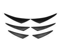 Fin Splitter Lip 1 Set Bumper Lip Splitter Fin Durable Car Front Lip Automotive Bumper Sticker Universal Car Front Spoilers