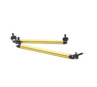 Fin Splitter Lip 2 Stuks Universele 45/75/100/150/200Mm Splitter Staaf Steun Bars Bumper Splitter Staven Car Front Spoilers(2Pcs 150mm Yellow)
