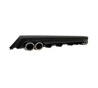 Fin Splitter Lip Fit For Renault Fit For Megane 4 HB ABS Plastic Car Styling Spoiler Deflector Body Kit Car Front Spoilers(Model 1)