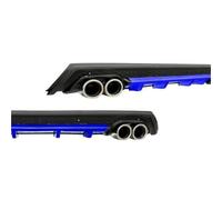 Fin Splitter Lip Fit For Renault Fit For Megane 4 HB ABS Plastic Car Styling Spoiler Deflector Body Kit Car Front Spoilers(Model 5)