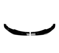 Fin Splitter Lip Front Lip Bumper Blade Fit For BMW 1 Series F20 F21 M-Sport M-Pack 2012-2019 118i 120i M135i M140i Car Front Spoilers(Black 2012-2014)
