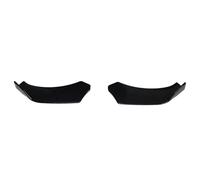 Fin Splitter Lip Universal Spoiler Shovels Front Bumper Deflector Lip Splitter Deflector Scratch Resistant Wing Canard Lip Protection Car Front Spoilers(Black 2pcs per set)