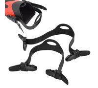 Fin Strap Replacement - 40.5 x 2 x 1 cm, Diving Fin Strap, Adjustable with Quick Release Buckles for Professional Divers, Snorkelling, Pool Training, Pinball Attachment