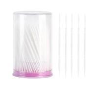 Fin Tip Toothpicks Double Ended Teeth Cleaners Interdental Hygiene Tools in Travel Bottle 1pc Hygiene Bottle Set