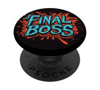 Final Boss Stamp Costume PopSockets Adhesive PopGrip