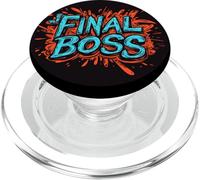 Final Boss Stamp Costume PopSockets PopGrip for MagSafe