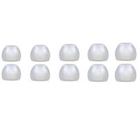 final - Clear Silicone Type E Eartips Kit with Case and Nozzle Adapter Compatible With 1More, AKG, Audio-Technica, Beats by Dre, Campfire Audio, Empire Ears, Shure, Sony, Westone (Multi)