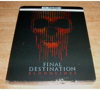 Final Destination Blood Ties (Final Destination) 4K + Blu-Ray Steelbook New