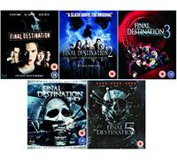 Final Destination Complete All Movies Film Pentology Blu Ray Collection Part 1, 2, 3, 4 + 5 + Extras