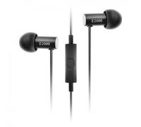 Final E2000C In-Ear Isolaating Earphones Controls/Mic Black