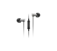 final E2000CS In Ear Isolating Earphones, 6.4mm Dynamic Driver, High-Resolution, Aluminium Housing, Smartphone Controls & Mic, Swing-Fit Eartips