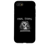 FINAL EXAMS Funny Student Exam Humor Screaming Opossum Case for iPhone SE (2020) / 7/8