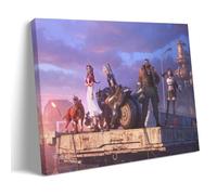Final Fantasy 7 Final Art Canvas Poster Decoration Painting Living Room Poster Girls Bedroom Painting Wall Art Painting Modern Home Boy Room Decoration Print Painting 20 x 30 Inches (50 x 75 cm)
