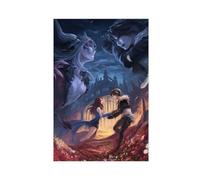Final Fantasy 8 Squall And Rinoa Canvas Poster Bedroom Decor Sports Landscape Office Room Decor Gift,Canvas Poster Wall Art Decor Print Picture Paintings for Living Room Bedroom Decoration Unframe-sty