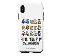 FINAL FANTASY Anniversary Collection FFIV Pixel Characters Case for iPhone XS Max