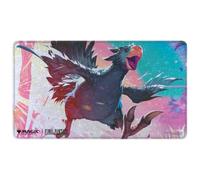 Final Fantasy x Universes Beyond Traveling Chocobo (Black) Holofoil Playmat for Magic: The Gathering