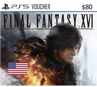 Final Fantasy XVI US PlayStation Network Card $80