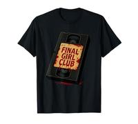 Final Girl Club VHS Tape Retro Horror 80s Slasher Movie T-Shirt