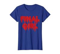 Final Girl Film Horror T-Shirt, Women, Royal Blue, XX-Large