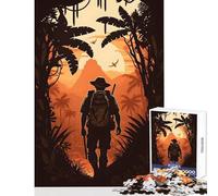 Final Quest ︰ The Lost Gem Adults Puzzles 1000 Piece Jigsaws Great Gifts And Toys Stress Reliever AntiStress Toys for Ages 14 And over (50x75cm)